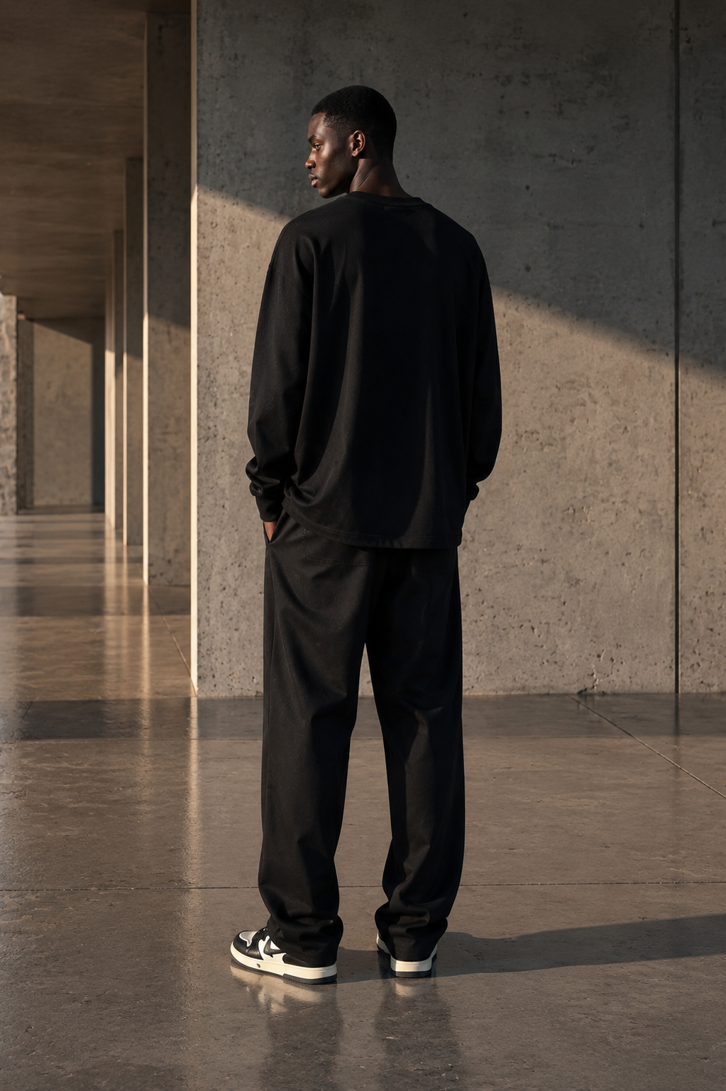 Loose Straight Pants