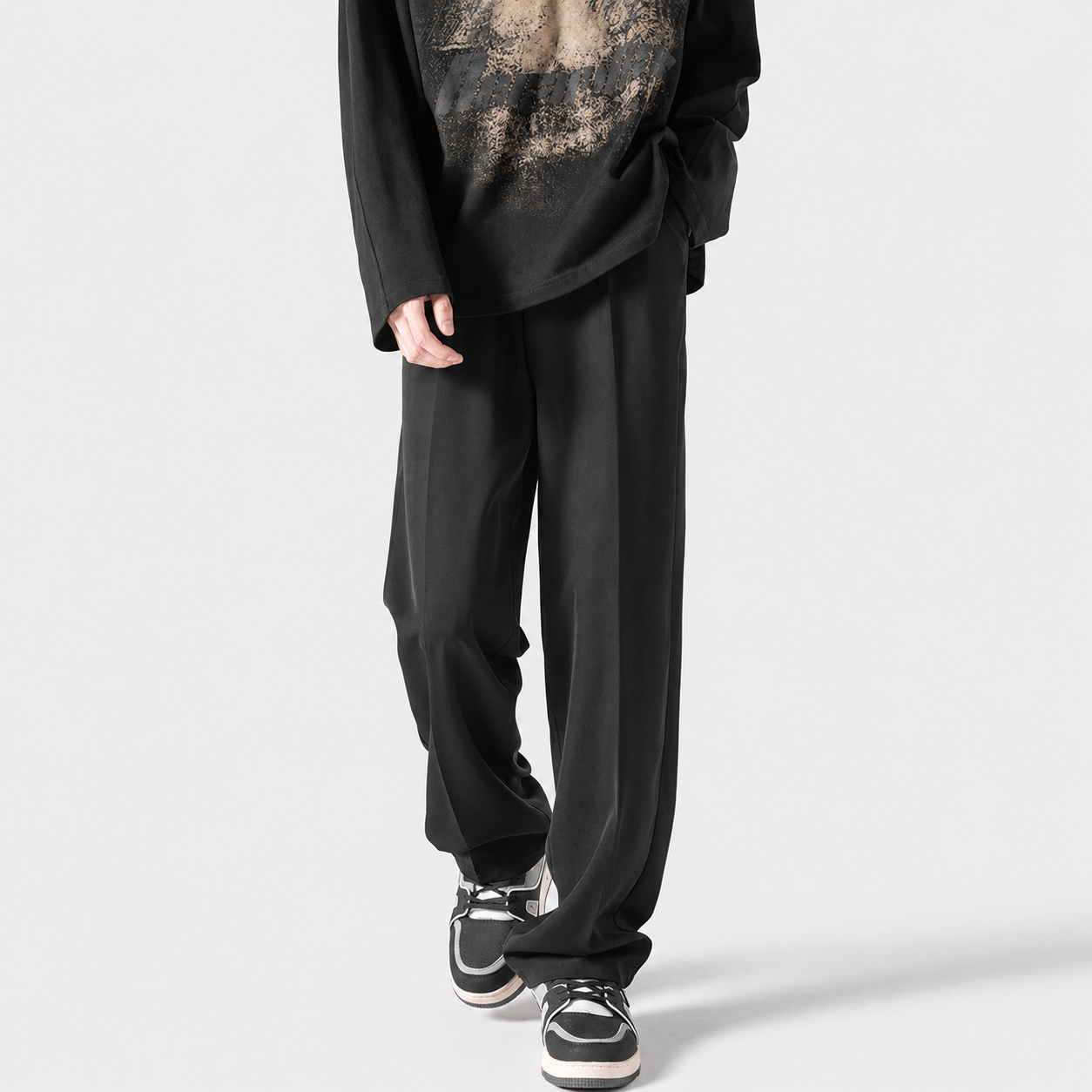 Loose Straight Pants