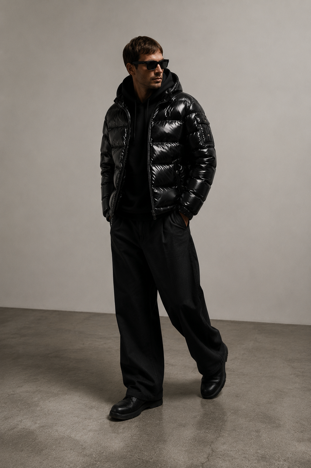 Core Hooded Puffer Jacket